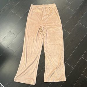 SKIMS Velour Wide Leg Pants